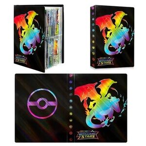 Charizard 240-Slot Pokémon Trading Card Binder VMAX GX EX Game Card Collection